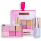 Makeup Revolution set za šminkanje, mini soft glam heroes, 2 proizvoda Cene