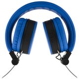 Streetz BT200 Sklopive Bluetooth Slušalice, 3.5 mm Utor, Plave | shoptok.hr