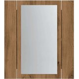 vidaXL LED kopalniška omarica z ogledalom artisan hrast 40x12x45 cm | Shoptok.si