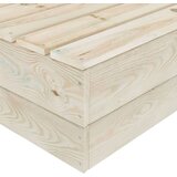  Garnitura iz palet 6-delna z blazinami smrekovina | Shoptok.si