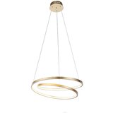 PAUL NEUHAUS Dizajn viseča svetilka zlata 55 cm z LED zatemnitvijo - Rowan | Shoptok.si