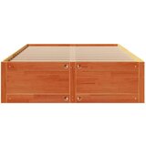 vidaXL Posteljni okvir brez vzmetnice s predali 140x190 cm borovina | Shoptok.si
