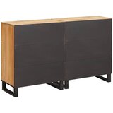  Kreveta 2 pcs Smeđa 60 x 33 x 75 cm Čvrsto drvo manga | shoptok.hr