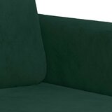  2-dijelni set sofa s jastucima tamnozeleni baršunasti | shoptok.hr