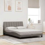 vidaXL Posteljni okvir brez vzmetnice taupe 140x200 cm blago | Shoptok.si