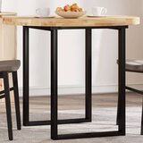 vidaXL Okrugla stolna ploča Ø 90 x 4 cm od masivnog bagremovog drva | shoptok.hr