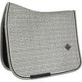 Kentucky Horsewear Dresurna podsedelnica "Pied-de-Poule" - rjava Cene