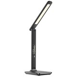 solight WO45-B - prigušiva LED stona lampa sa displejem, LED/9W/230V, crna | Eponuda.com