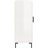  Komoda sjajna bijela 69,5x34x90 cm od konstruiranog drva | Eponuda.com