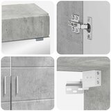  Set namještaja za kupaonicu TULUM 2 pcs Betonski sivi | shoptok.hr