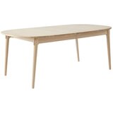 Hammel Furniture Raztegljiva jedilna miza iz masivnega hrasta v naravni barvi 106x184 cm Miro – Cene