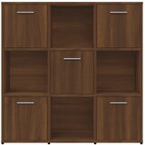Ormarić za knjige boja hrasta 90 x 30 x 90 cm konstruirano drvo | shoptok.hr