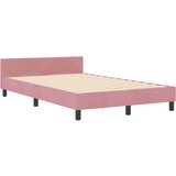  s opruga kutije Ružičasta 120 x 190 cm Baršun | shoptok.hr