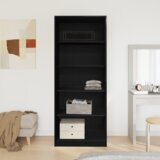  Ormar Crna Hrast Set od 2 Crno hrast Drvo od čestica | shoptok.hr