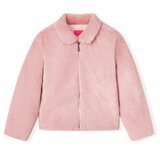  Dječji kaput od umjetnog krzna ružičasti 116 | shoptok.hr