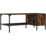  Stolić za kavu sa stalkom boja hrasta 100x51x40 cm | shoptok.hr