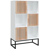 Maison Chic Visoka omara - Komoda - Predalnik bela 70x35x125 cm inženirski les, (21720183) | Shoptok.si