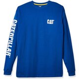Cat 1510034 MUŠKA MAJICA SA DUGIM RUKAVIMA PLAVA L | shoptok.hr