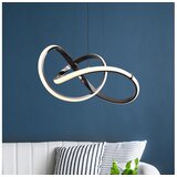 Zuma line MD9717-1-3BCD - led luster na sajli indigo LED/44W/230V crna | Eponuda.com