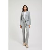 Marisse Single-Breasted Jacket With Delicate Gray Stripes | Eponuda.ba