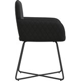  Trpezarijske stolice 2 pcs Baršun Crna 59 x 56,5 x 86 cm | shoptok.hr