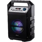 Zvučnik bežični, Bluetooth, FM radio, USB, microSD, 20 W - POWERAUDIO BOOGIE V2 TWS, Crni