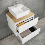MID.YOU KOPALNICA bela, medeni hrast | Shoptok.si