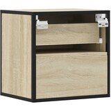  Zidni noćni ormarić sonoma hrast 40x31x39,5 cm | shoptok.hr