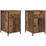  Nočna omarica 2 pcs Star les 40 x 42 x 60 cm Konstruiran les | Shoptok.si