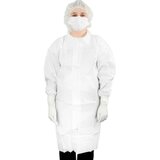  Antistat 600-5003E Antistatički jednokratni laboratorijski ogrtač Veličina haljine: L bijela u
