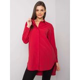 ex moda Shirt-EM-KS-005.34-dark red Cene