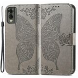 INORCO Za Nokia C32 PU usnjena torbica denarnica z odtisom metulja preklopni ovitek za telefon s trakom, (22035449) Cene