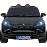  Licencirani auto na akumulator Porsche Cayenne S - crni/lakirani | shoptok.hr