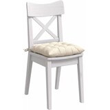  Jastučići za sjedenje 4 pcs Krema 40 x 40 x 6 cm | shoptok.hr
