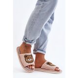 Boto Women's Beige Slippers with Bear Demare | Shoptok.si