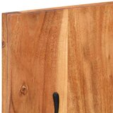  Zidne vješalice za kapute 2 kom 36x3x110 cm od bagremovog drva | shoptok.hr