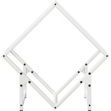  Stalak za drva bijeli 50x25x50 cm hladno valjani čelik | shoptok.hr