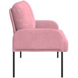  Sofe s jastukom 110cm Ružičasta Šperploča - Ružičasta 110 cm | shoptok.hr