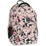 Ars Una Flowery Pink cvetlični ergonomski šolski nahrbtnik, 33x45x24cm | Shoptok.si
