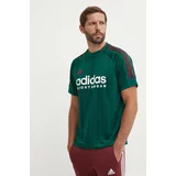 Adidas Kratka majica Tiro moška, zelena barva, IY2053