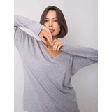 BASIC Feel Good Blouse-RV-BZ-5945.35P-grey Cene