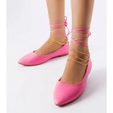 Gemre Pink ballet flats with decorative clasp Donat | shoptok.hr