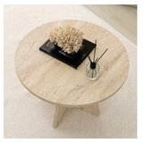 Hanah home Club sto Mushroom, 60x40x60 cm, krem | Eponuda.ba