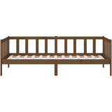  Dnevni ležaj smeđa boja meda 80 x 200 cm od masivne borovine | Eponuda.com