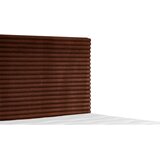 Livetastic POSTELJA Z VZMETNICO 140 cm x 200 cm , tekstil opečnato rjava | Shoptok.si