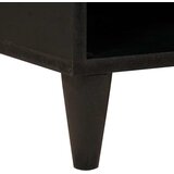  Pomoćni ormarić s policom Crna i zlatna 80 x 33,5 x 75 cm | shoptok.hr