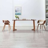 In Jedilni stol krem ukrivljen les in umetno usnje | Shoptok.si