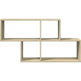  Zidna polica boja hrasta sonome 100 x 20 x 53 cm drvena | shoptok.hr