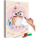  Slika za samostalno slikanje - Owl Chic 40x60 Cijene