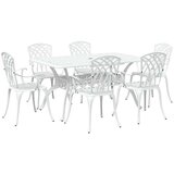  Set od 4 Bijela Lijevani aluminij Veliki Ukrasni umetci | shoptok.hr